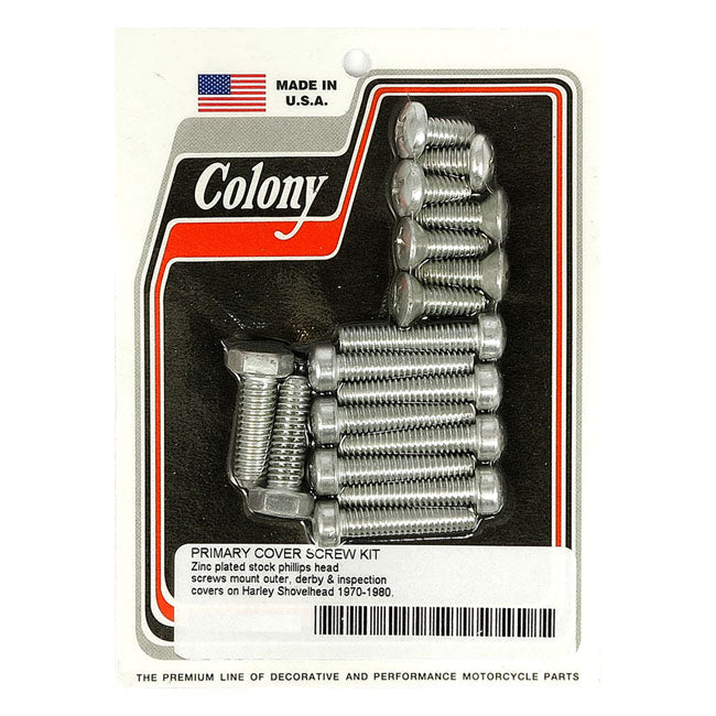 Primary Mount Kit Allen Head Zinc For 77-80 XL