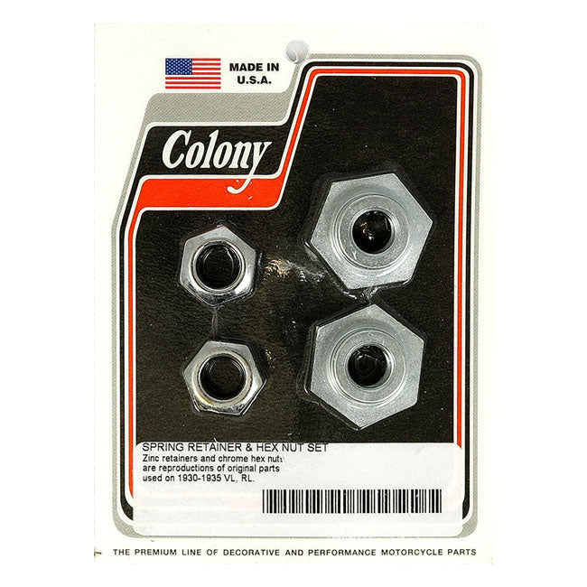 Springer Retainers & Hex Nut Set For 30-35 VL
