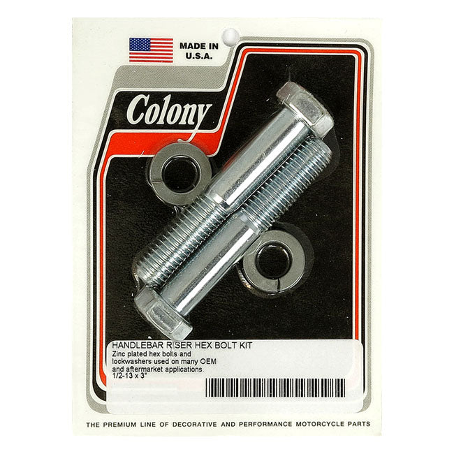 Riser Bolt Set 1/2-13 X 3 Inch