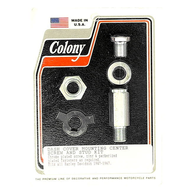 Dash Screw & Nut Kit Zinc For 47-67 FL