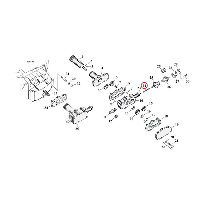 Spring Check Valve Oil Pump For L72-76 XL NU