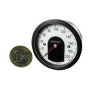 Motoscope Tiny Speedo Black Bezel