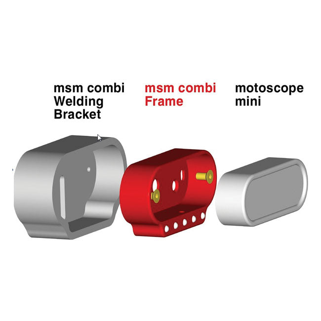 Msm Combi Frame With Lights Polished