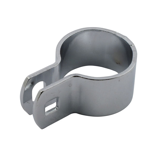 Oem Style Exhaust Header Bracket 1-3/4 Inch Chrome For 84-94 FXR