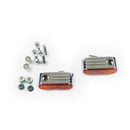 Lango Turn Signals Chrome Amber Lens Sf