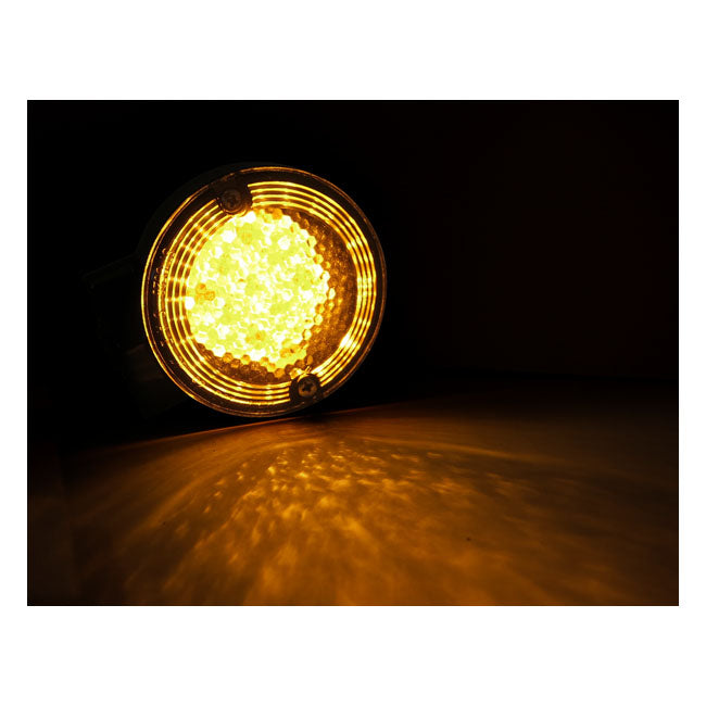 FLH LED Turnsignal Gloss Black