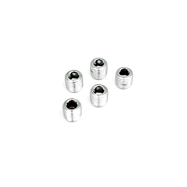 Allen Pipe Plug Chrome 1/16-27 NPT