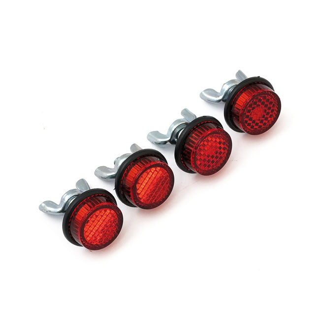 Mini Safety Reflector Red