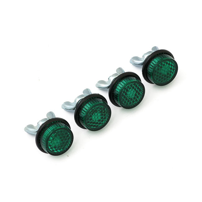 Mini Safety Reflector Green