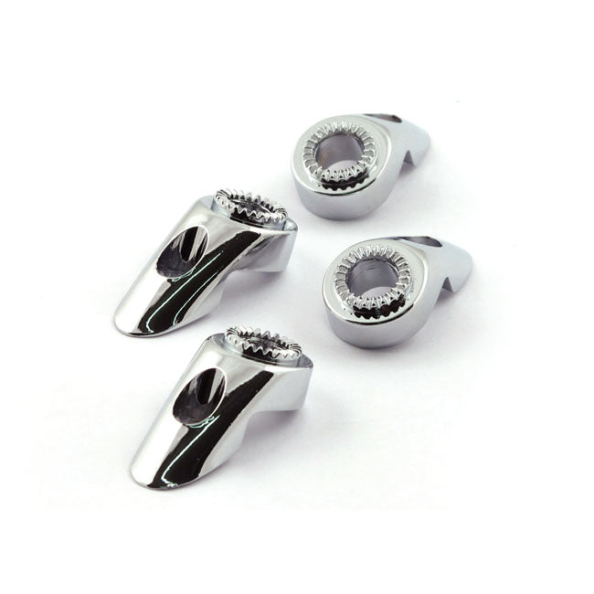 Turn Signal Mount Kit Front L/R Chrome