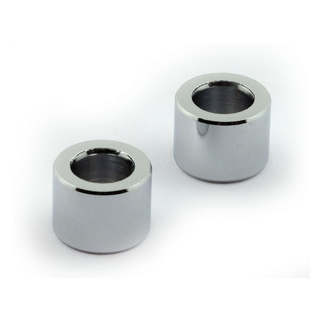 Turn Signal Spacers 1/2 Inch (12.7 MM) Long Chrome