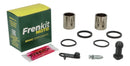 Caliper Repair Kit + Piston Black / Silver For Kawasaki Ninja E-1 ABS 2024-2026 - 27 MM