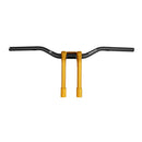 Phatbar & 9 Inch Riser Kit Gold Ops 1-1/4 Inch For 82-21 H-D Mech