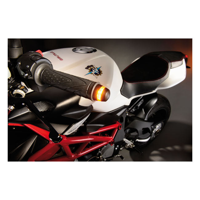 BL 2000 Handlebar End Turn Signals Black