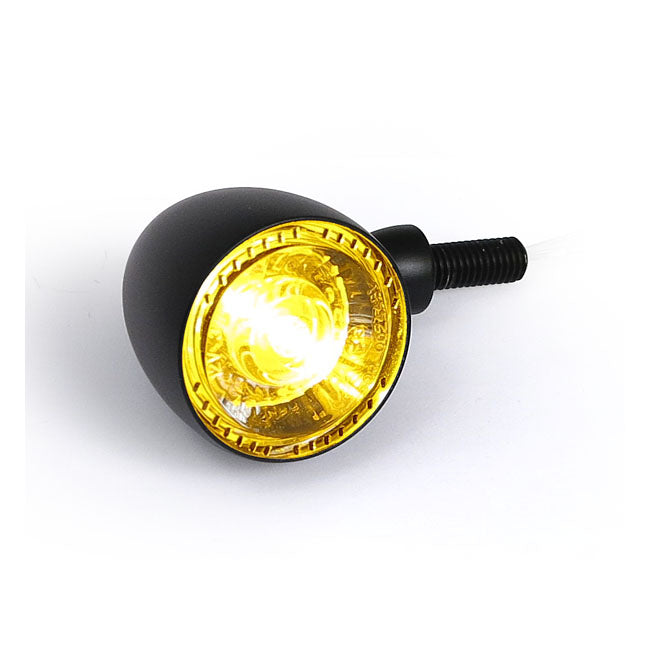 Bullet 1000PL Indicator With Yellow Position Light Black