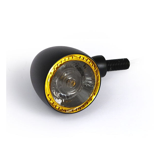 Bullet 1000PL Indicator With Yellow Position Light Black