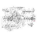 Transmission Pulley Nut For 93-06 NU Softail, FLT