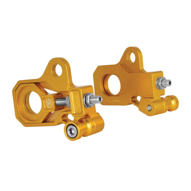 Axle Adjuster Kit Gold Anodized