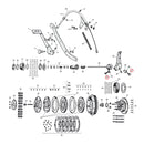 Screw Clutch Release Lever For 41-43 45 Inch W Models