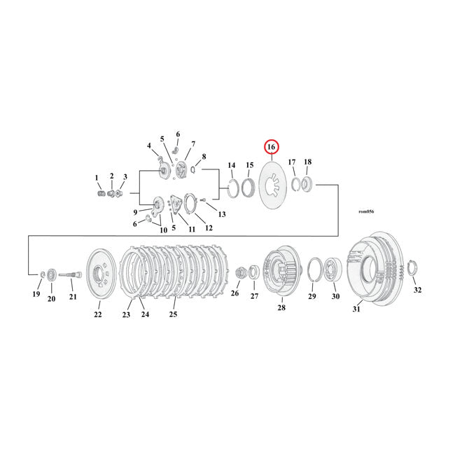 Heavy Duty Diaphragm Clutch Spring For 90-97 BT