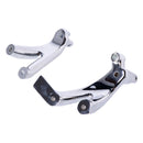 M8 Softail Floorboard To Footpeg Conversion Brackets Chrome
