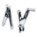 M8 Softail Floorboard To Footpeg Conversion Brackets Chrome
