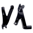 M8 Softail Floorboard To Footpeg Conversion Brackets Gloss Black
