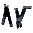 M8 Softail Floorboard To Footpeg Conversion Brackets Gloss Black