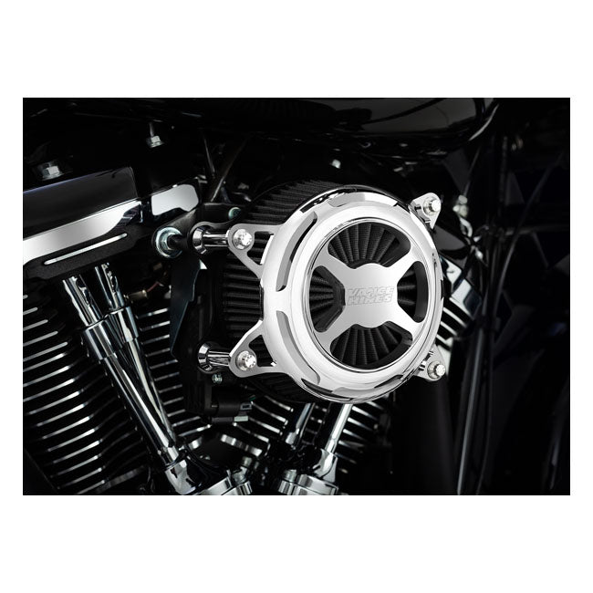 VO2 X Air Cleaner Kit Chrome For 18-23 Softail