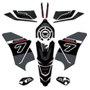 3D Motorcycle Stickers - Tank Kit For Yamaha Tracer 7 2021>2024