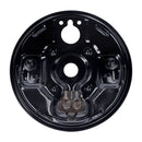 Rear Hydraulic Brake Backing Plate Black