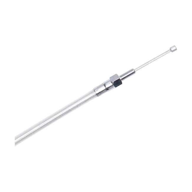Clutch Cable Chrome - 56 Inch