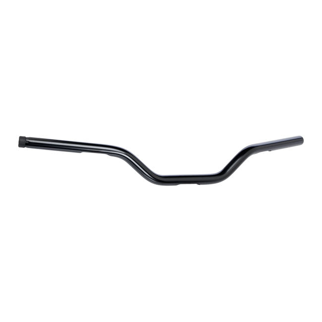 1 Inch Handlebar Tracker Mid Black TUV Approved Fits 82-21 H-D Mech. Or E-Throttle With 1" I.D. Risers