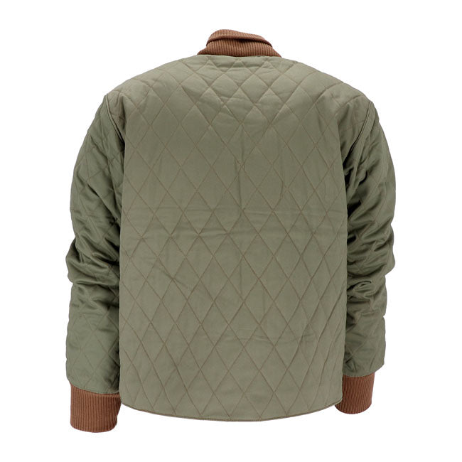 13 And A Half Magazine Long Haul Jacket Army Green