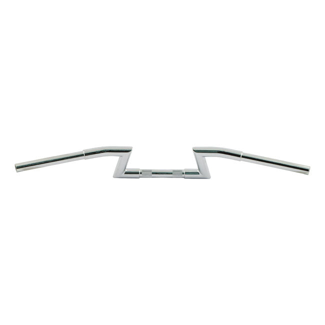 Z-Bar Hollister Chrome TUV Approved - 1 3/16 Inch (30mm) For 82-21 H-D Excl. 08-21 E-Throttle