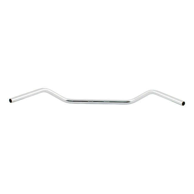 Flat Track Bar Chrome TUV Approved - 1 Inch For Pre-81 H-D With 1" I.D. Risers