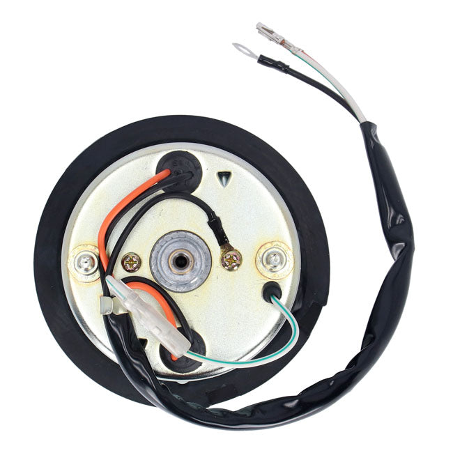 Speedometer 120 Mph Face Side Reset Knob