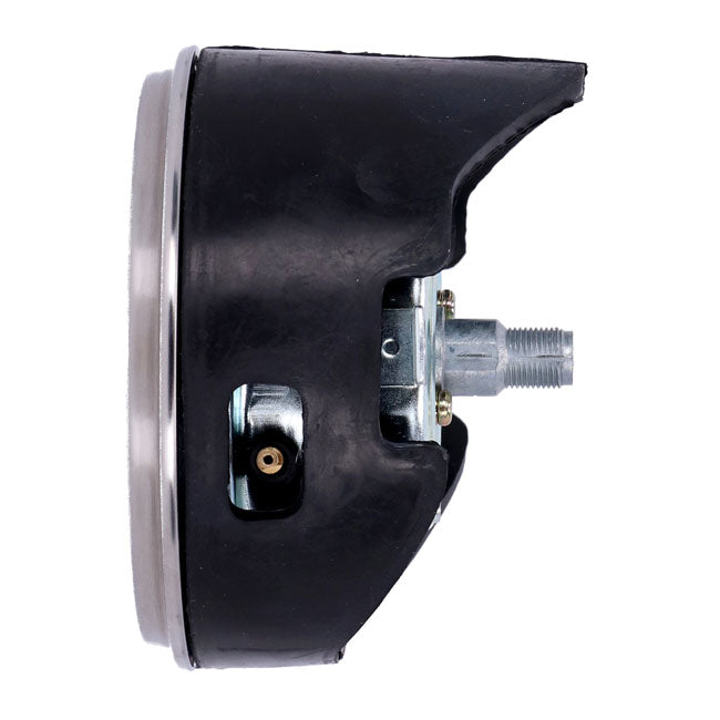 FL Speedometer 62-67 Face Black / Silver 2.24:1 Mph