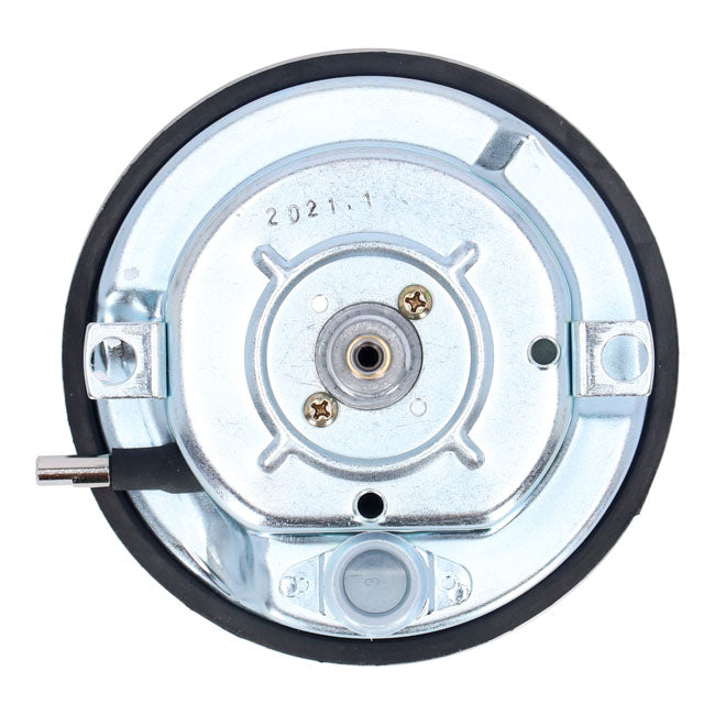 FL Speedometer 46-47 Face Silver / Black 2:1 Kmh
