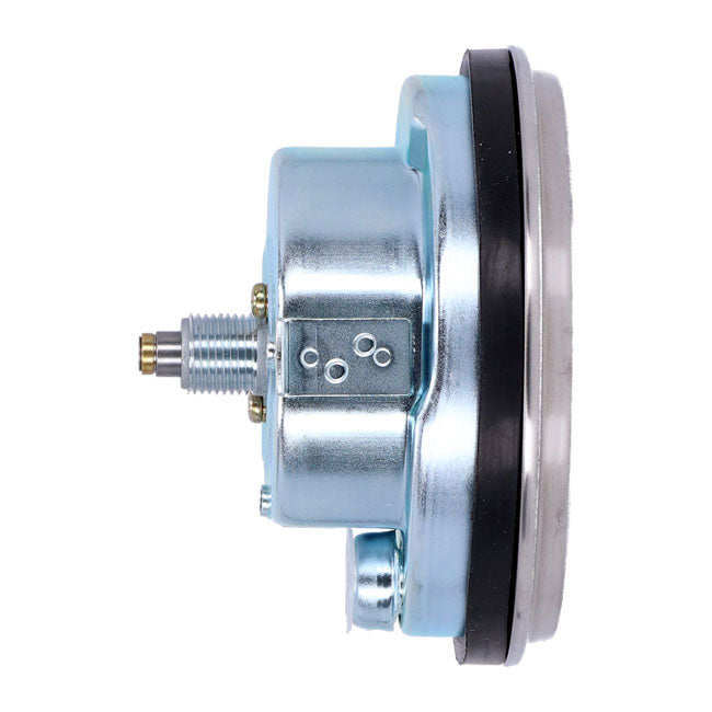FL Speedometer 46-47 Face Silver / Black 2:1 Kmh