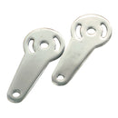 Fl Turn Signal Bracket Set Chrome For 63-65 Panhead