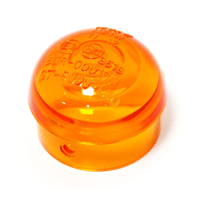 Micro Bullet Turn Signal Replacement Lens Amber