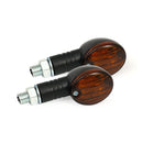 Micro-Flash Halogen Turn Signal Black Dark Amber Lens