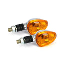 Little Duke Mini Turn Signals Chrome