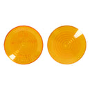 Replacement Lens Mini Bulls-Eye Turn Signal Amber