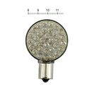 Lollipop' Flat Led Turn Signal Bulb Red