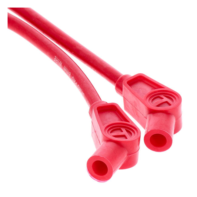 8 MM Pro Wire Spark Plug Wire Set Red For 13-16 FXSB Breakout