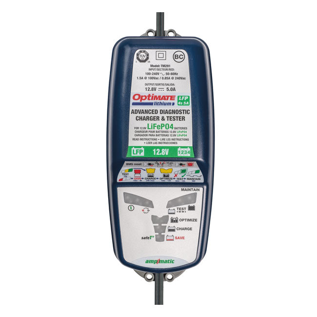 Tecmate Lithium 4S 5A Battery Charger