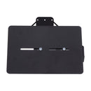 Side Mount UK License Plate Bracket For 13mm Mount Hole