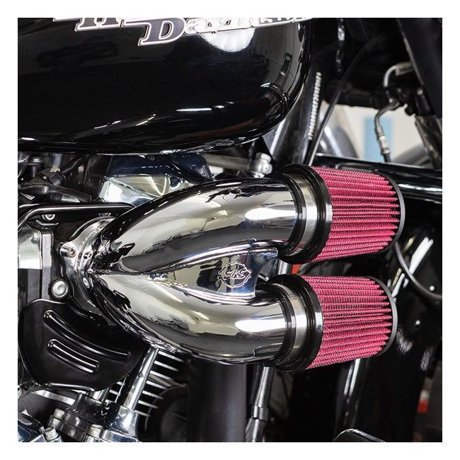 Tuned Induction Air Cleaner Kit Chrome For 18-22 Softail